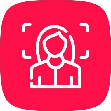 Modern insan simgesinin vektör illüstrasyonu