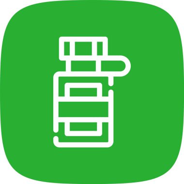 vektör modern yapı simgesi, vektör illüstrasyonu