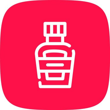 Güzel İçecek Satırı Vektör Simgesi