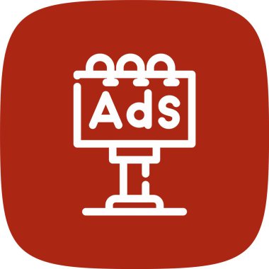 vektör lcd simgesi illüstrasyonu