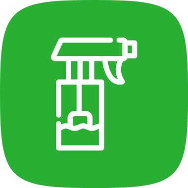 Sprey simgesinin vektör illüstrasyonu