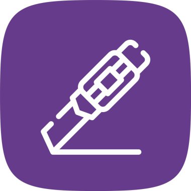 Bir şırınganın vektör çizimi