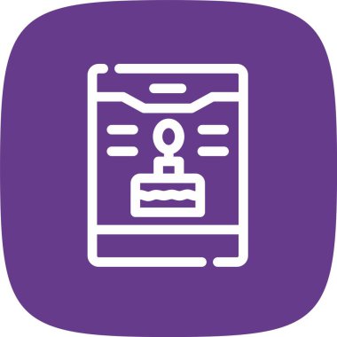 seo modern simgesinin vektör illüstrasyonu