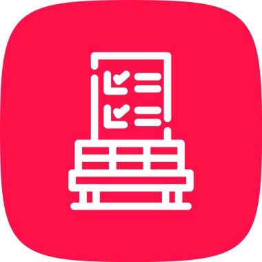 Bir ev simgesinin vektör illüstrasyonu