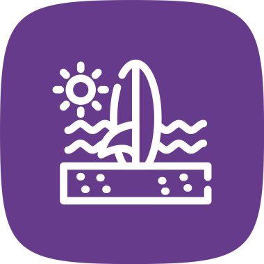 Suyun güzel ve modern vektör simgesi