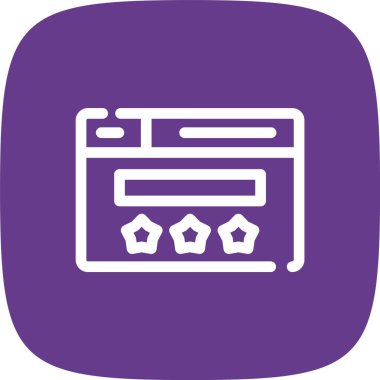 Benzersiz mobil uygulama vektör simgesi