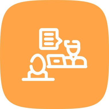 Seo simgesinin vektör illüstrasyonu