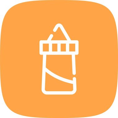 Vektör yiyecek ve sağlık simgesi