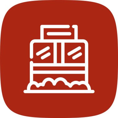 Gıda simgesinin vektör illüstrasyonu