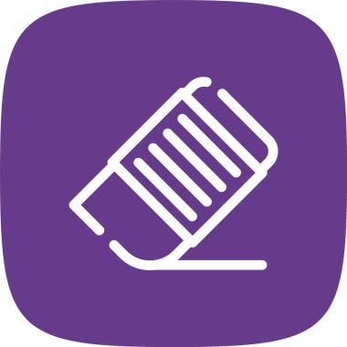 Benzersiz tırnak cilası vektör simgesi