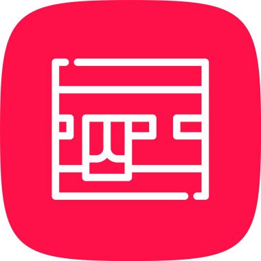 seo modern simgesinin vektör illüstrasyonu