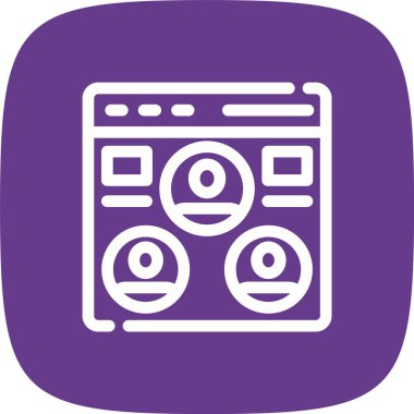 İllüstrasyon Müzik Çalar Simgesi