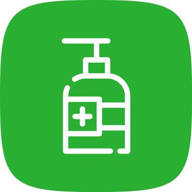 İllüstrasyon şişe simgesi