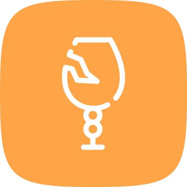 Gıda simgesinin vektör illüstrasyonu