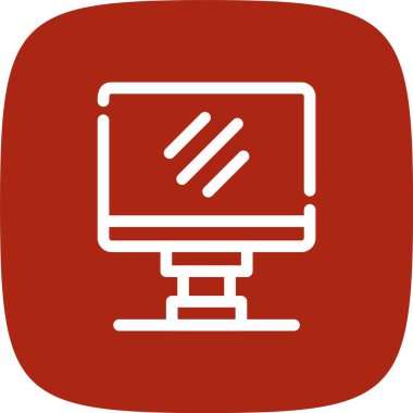 bilgisayar ekran simge vektör çizim