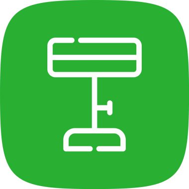 Modern b 'nin vektör illüstrasyonu eksik simgesi