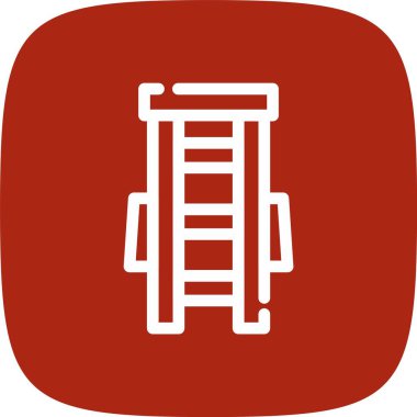 Modern b 'nin vektör illüstrasyonunda ateşten yoksun simge