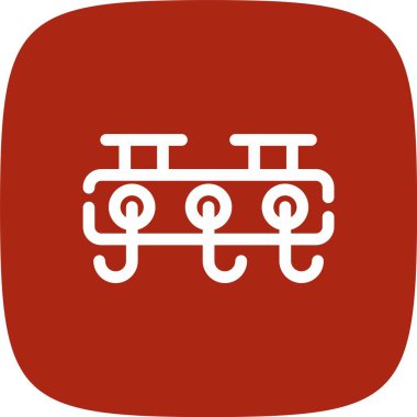 vektör noel dekorasyon simgesi