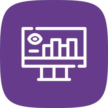 Vektör Analiz Simgesi illüstrasyonu