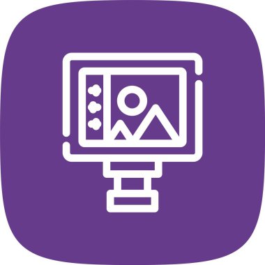 Kişisel ve ticari kullanım için çizim simgesi tasarımı.