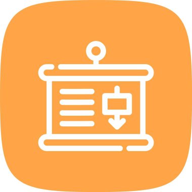 eşsiz kitap ve kağıt vektör çizgisi simgesi