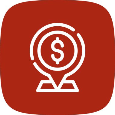 Vektör Doları simge tasarlamak