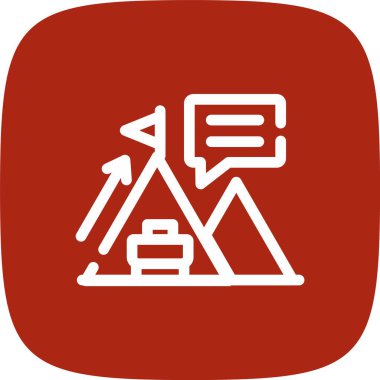 İş ve finans simgesinin vektör illüstrasyonu