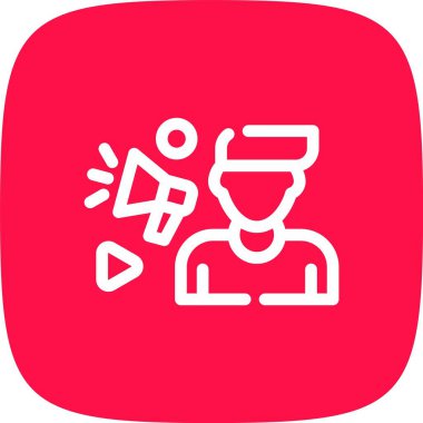 Soyut arkaplanda izole edilmiş kamera simgesine sahip harita işaretleyici