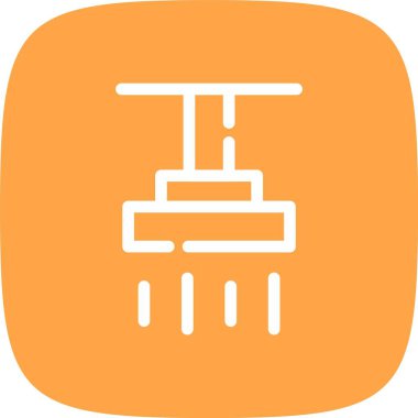 Modern simgenin vektör illüstrasyonu