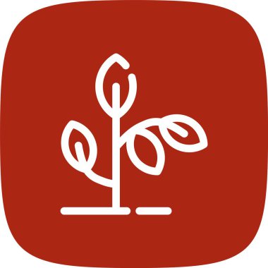 güzel çiçek sembolü vektör simgesi