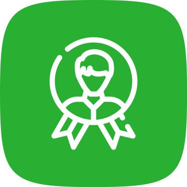 Vektör Avatar Simgesi illüstrasyonu