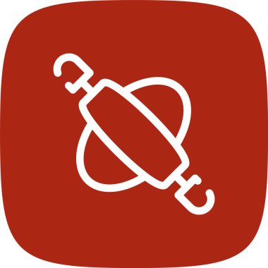 Eşsiz at nalı ve çekiç vektör simgesi