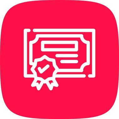 Belge simgesinin vektör illüstrasyonu