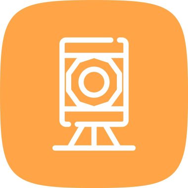 Benzersiz Radyo Vektörü Kabartma Simgesi