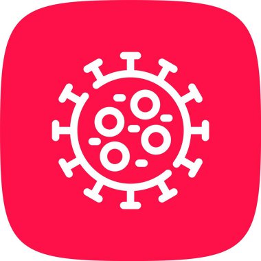 vektör corona virüs simgesi