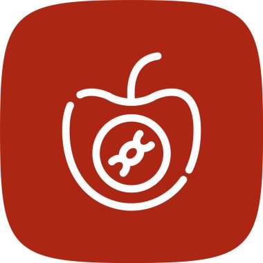 Apple vektör simgesi illüstrasyonu