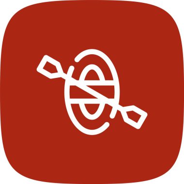 Bir pusula simgesinin vektör illüstrasyonu