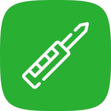 Eşsiz Enjeksiyon Vektör Satırı Simgesi