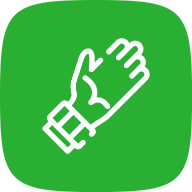 parmak vektörü simgesi sembolü çizimi