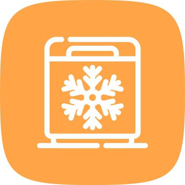 vektör kış simgesi illüstrasyonu