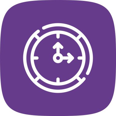 Güzel Pusula Satır Vektörü Simgesi