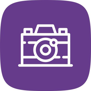 Kamera vektör simge işareti simge vektör çizim kişisel ve ticari kullanım için..