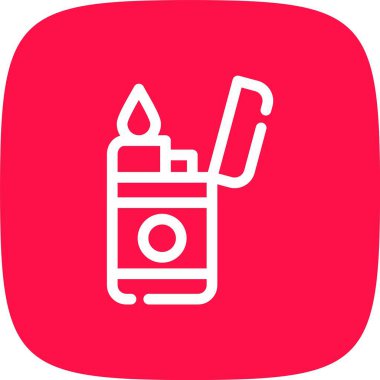 İllüstrasyon yağ tankı simgesi