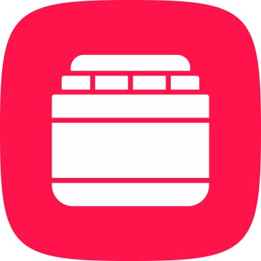 Bir benzin deposunun vektör illüstrasyonu