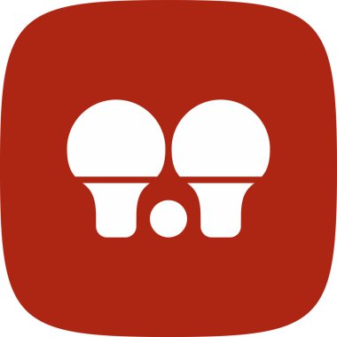 güzel mantar kabartma vektör simgesi