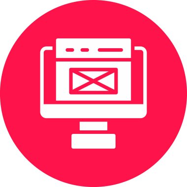 Seo simgesinin vektör illüstrasyonu