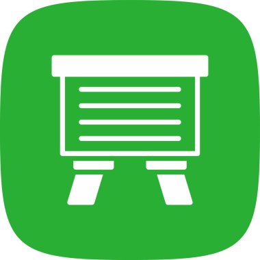 Mobilya simgesinin vektör illüstrasyonu