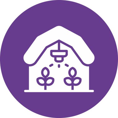 Modern ev simgesinin vektör illüstrasyonu