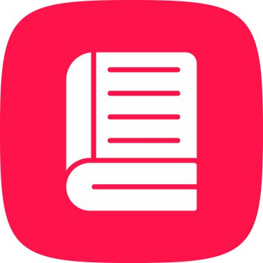 kitap simgesi, vektör illüstrasyon tasarımı