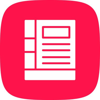 Rota Basit Simge, Vektör İllüstrasyonu